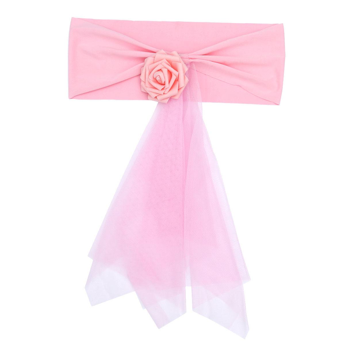 다용도로 활용 가능한 핑크색 의자 장식 리본, 웨딩 및 - Chair Sash Organza 리뷰 및 가격