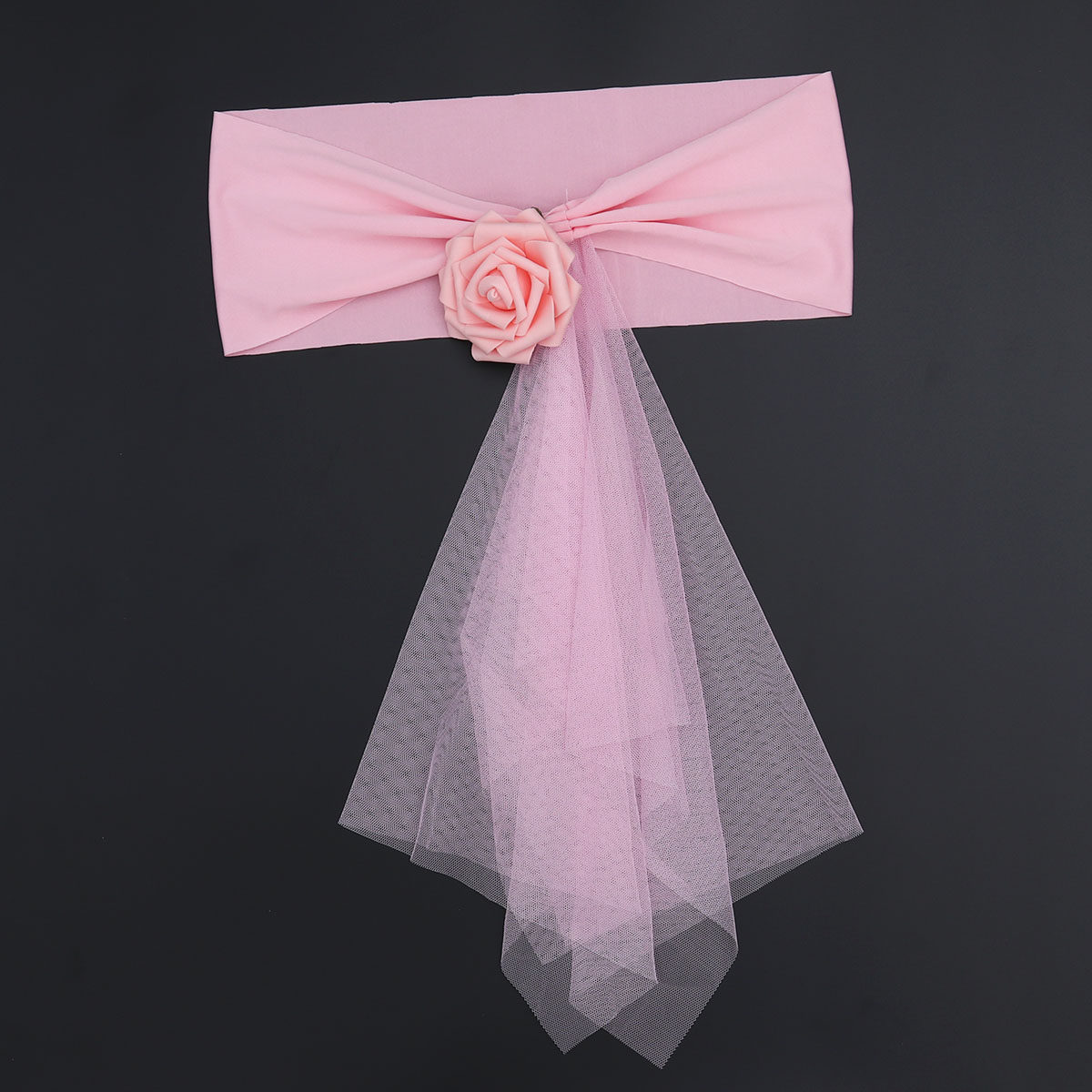 다용도로 활용 가능한 핑크색 의자 장식 리본, 웨딩 및 - Chair Sash Organza 리뷰 및 가격