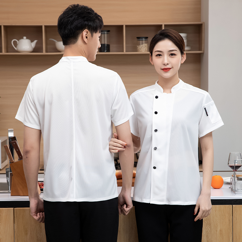 케이터링 주방 요리 재킷 탄성 빠른 건조 요리사의 유니 - Wedding Job 리뷰 및 가격