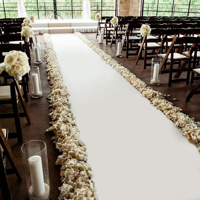 웨딩 통로 러너 파티 생일 축하 시상 이벤트 웨딩 장식 - Aisle Runner White 리뷰 및 가격