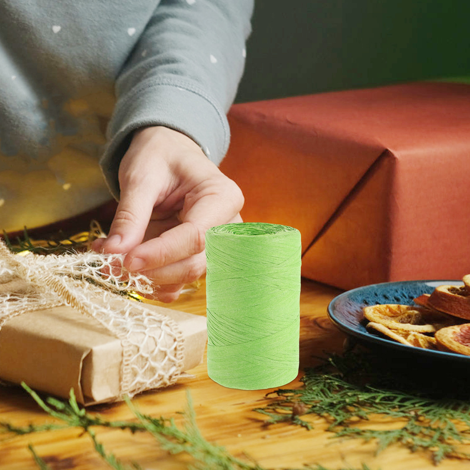 꽃다발 포장, 선물 상자 장식, DIY 공예 용품으로  - Papercraft Supply Ribbon 리뷰 및 가격