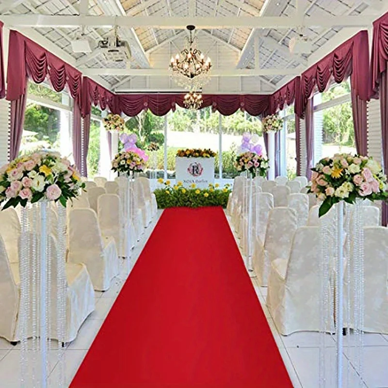 웨딩 화이트 카펫 웨딩 레드 카펫 행사 파티 무대 러그 - Aisle Runner White 리뷰 및 가격