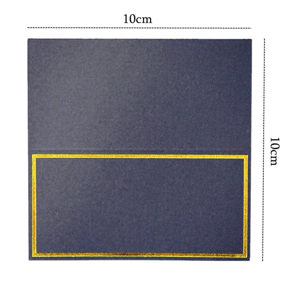 10/20/50pcs 블랙 골드 이름 장소 카드 결혼식 - Table Number Gold 리뷰 및 가격
